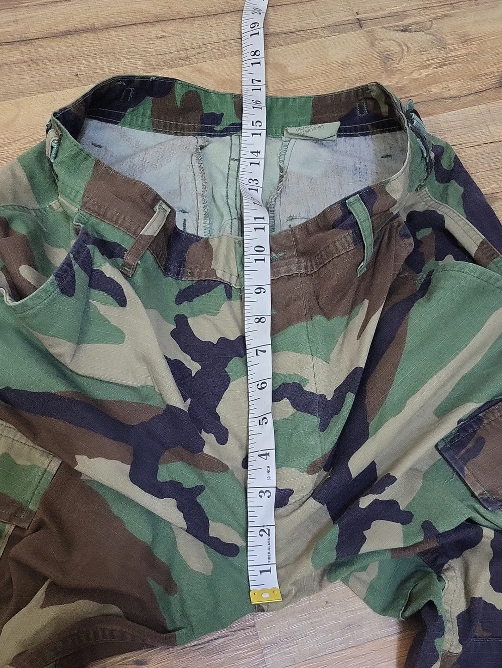 Army Style Camo Cargo Pants With Lots Of Pockets